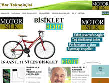 Tablet Screenshot of motorsilkturkey.com